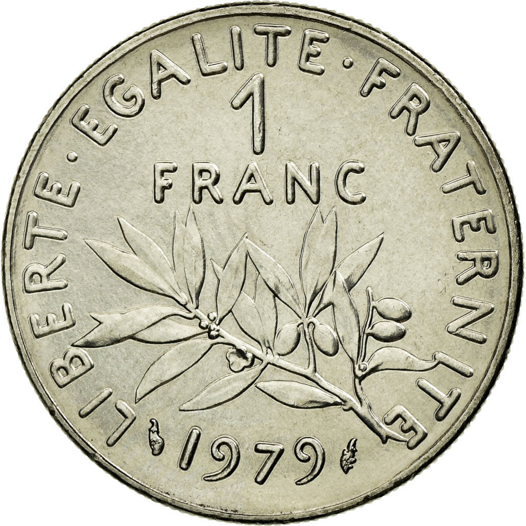 Monnaie, France, Semeuse, Franc, 1979, FDC, Nickel, KM:925.1, Gadoury:474