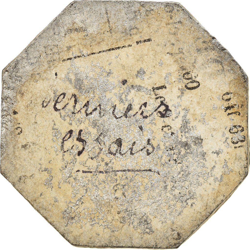 France, Token, Chambre de Commerce de Rouen, Epreuve Uniface d'Avers, 1802