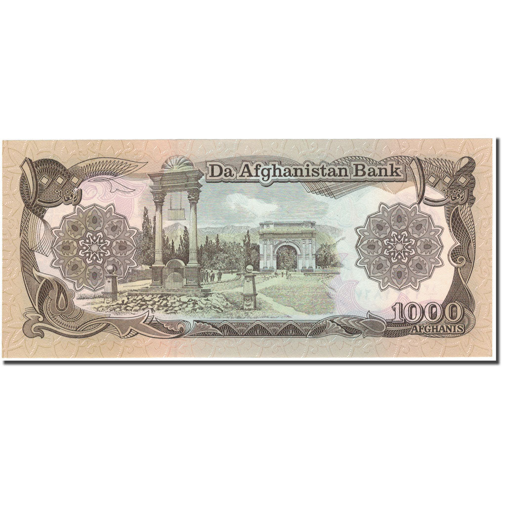 Banconote, Afghanistan, 1000 Afghanis, KM:61c, FDS