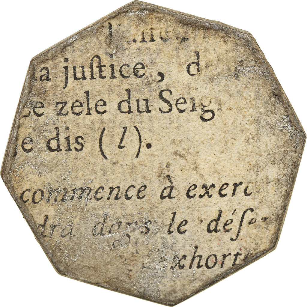 France, Token, Chambre de Commerce de Rouen, Epreuve Uniface d'Avers, 1802