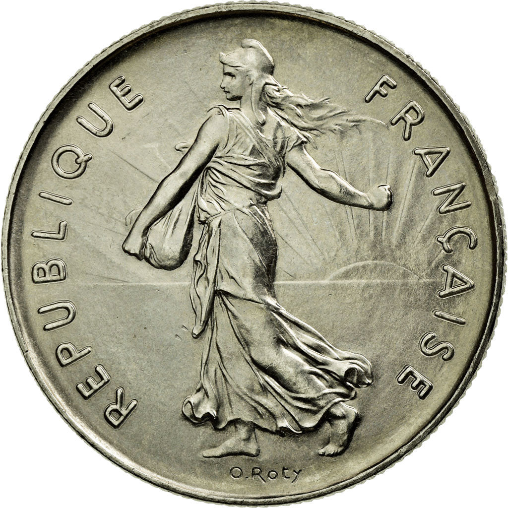 Monnaie, France, Semeuse, 5 Francs, 1985, FDC, Nickel Clad Copper-Nickel