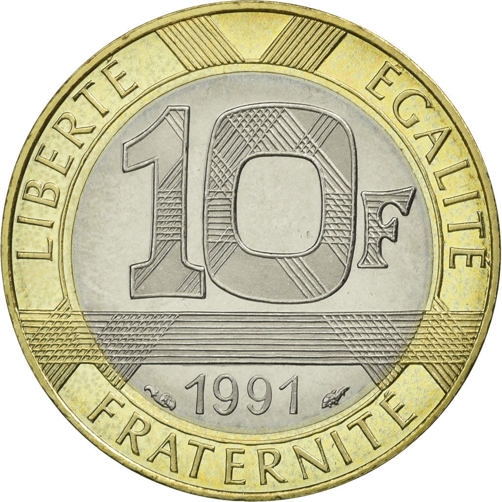 Monnaie, France, Génie, 10 Francs, 1991, FDC, Aluminum-Bronze, KM:964.2