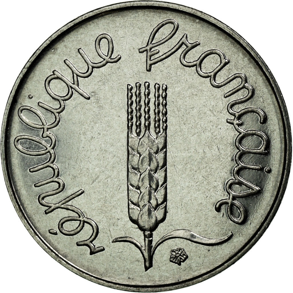 Coin, France, Épi, Centime, 1997, MS(65-70), Stainless Steel, KM:928