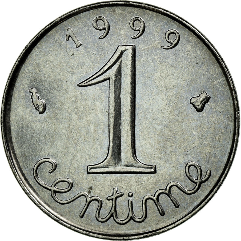 Monnaie, France, Épi, Centime, 1999, FDC, Stainless Steel, KM:928, Gadoury:91