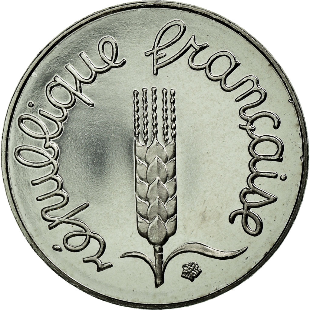 Coin, France, Épi, Centime, 1992, MS(65-70), Stainless Steel, KM:928