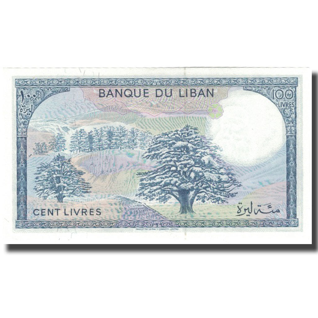 Banknote, Lebanon, 100 Livres, KM:66c, UNC(65-70)