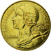 Moneta, Francja, Marianne, 20 Centimes, 1982, MS(65-70), Aluminium-Brąz