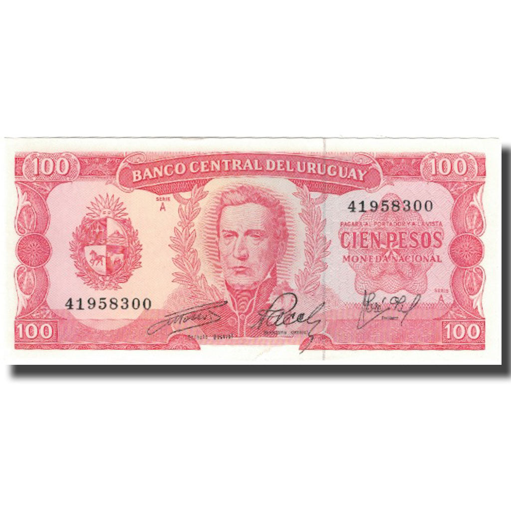 Geldschein, Uruguay, 100 Pesos, KM:47a, UNZ