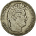 Coin, France, Louis-Philippe, 5 Francs, 1833, Bordeaux, VF(20-25), Silver