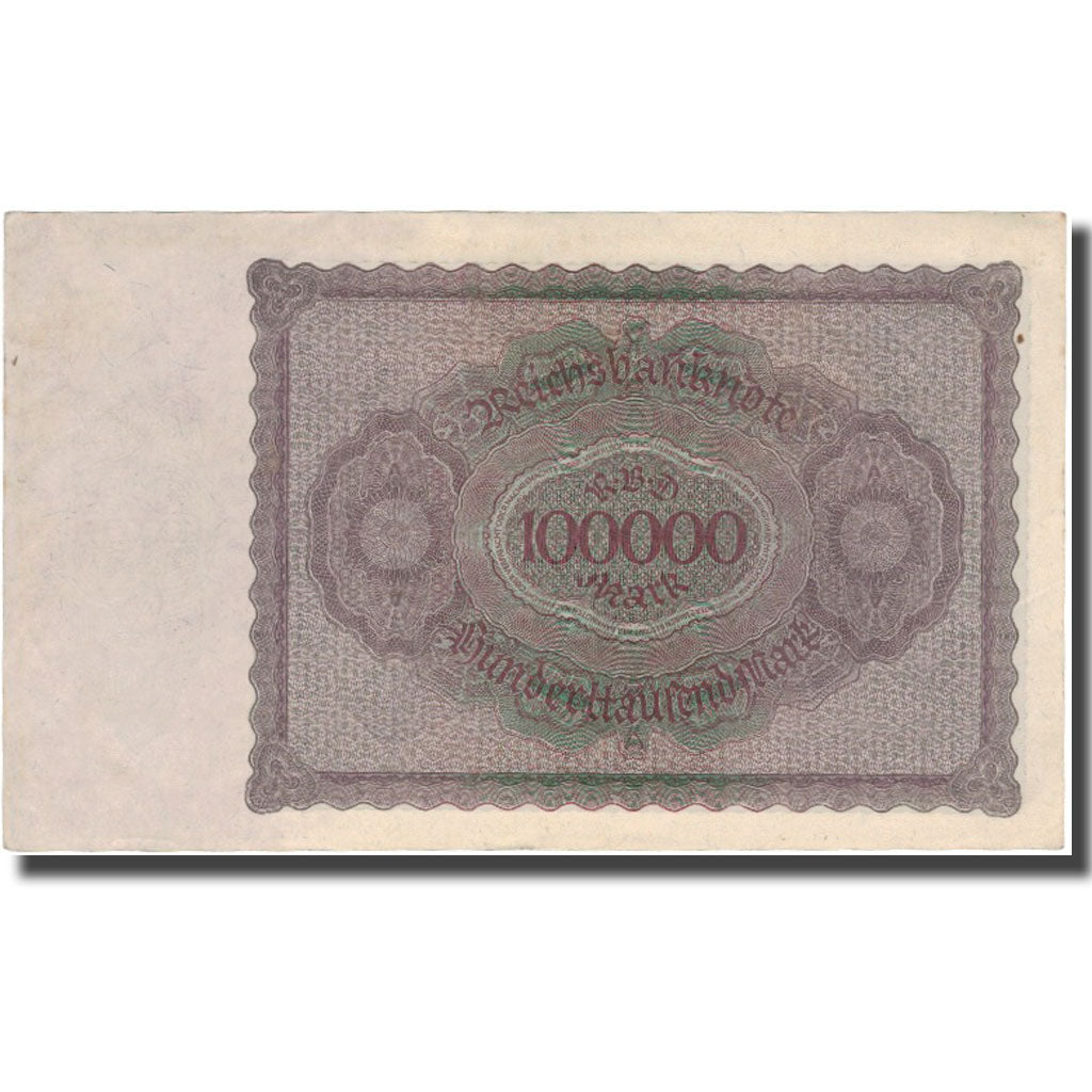 Banknote, Germany, 100,000 Mark, 1923, KM:83a, AU(50-53)