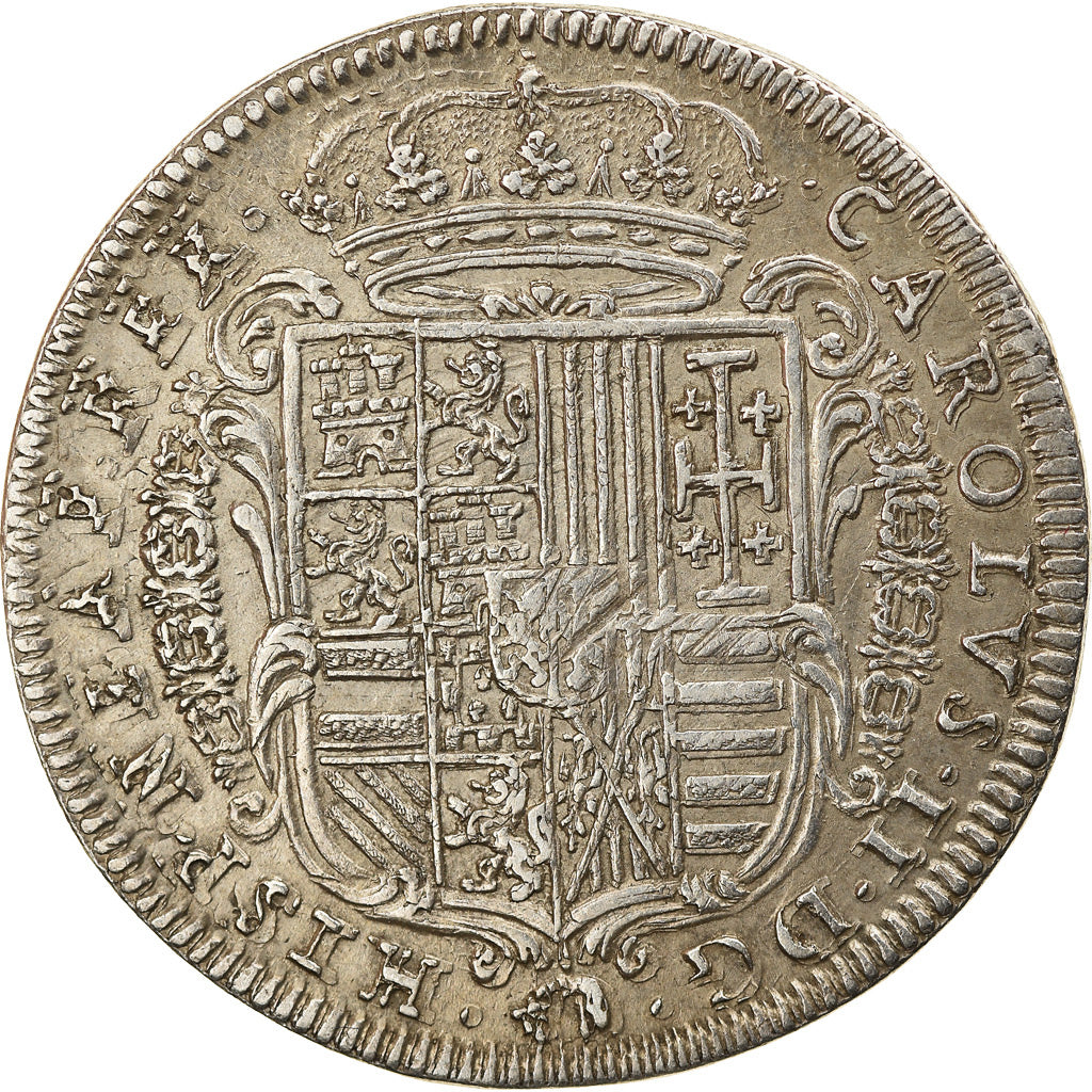 Italy, Token, Charles II d'Espagne, Royaume de Naples, Tari, History, 1685