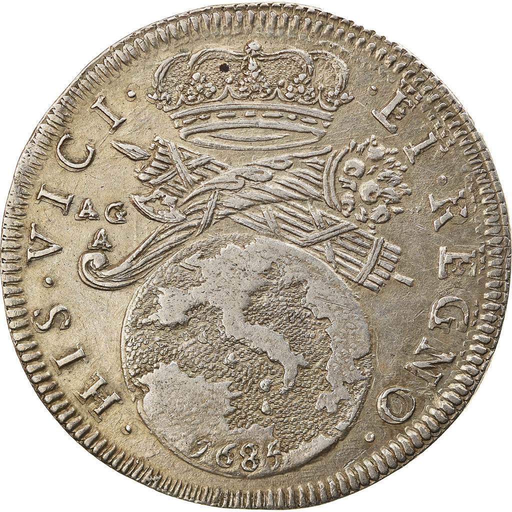 Italy, Token, Charles II d'Espagne, Royaume de Naples, Tari, History, 1685