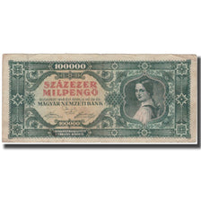 Banknote, Hungary, 100,000 Milpengö, 1946, KM:127, VF(20-25)