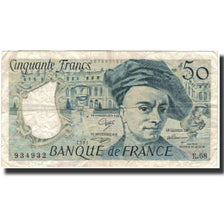 Frankreich, 50 Francs, Quentin de La Tour, 1991, S, Fayette:67.17, KM:152e