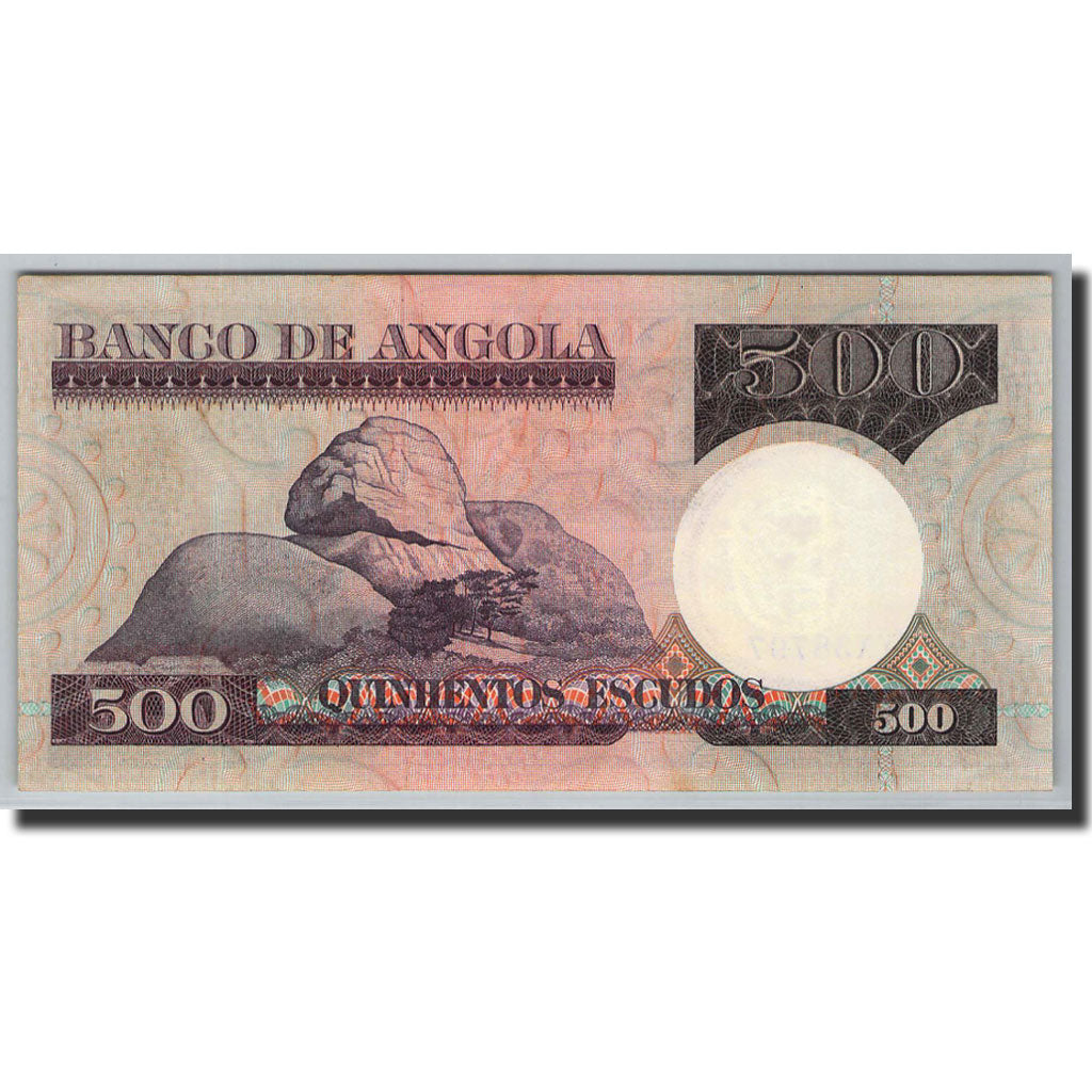 Banknote, Angola, 500 Escudos, 1973, 1973-06-10, KM:107, UNC(64)