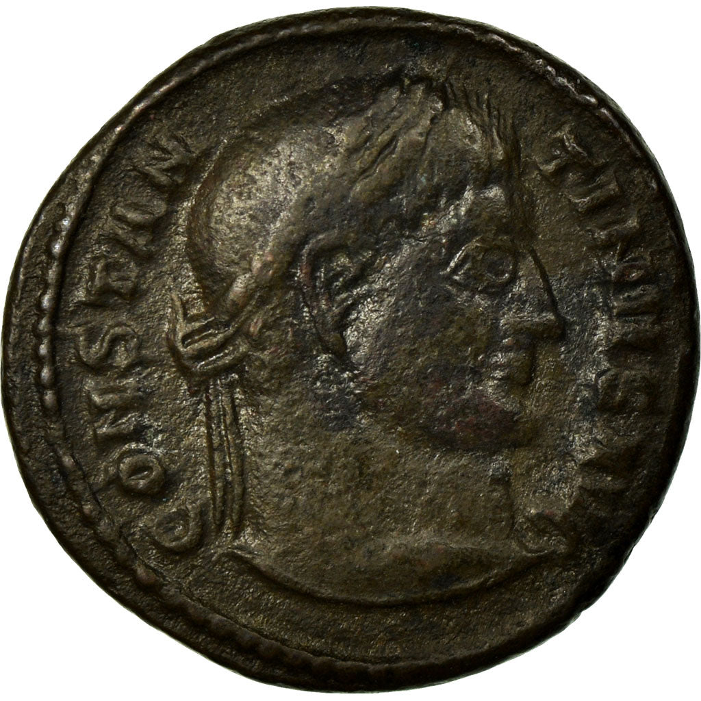 Constantine I, Nummus, Thessalonica, Bronze, AU(55-58), Cohen:123
