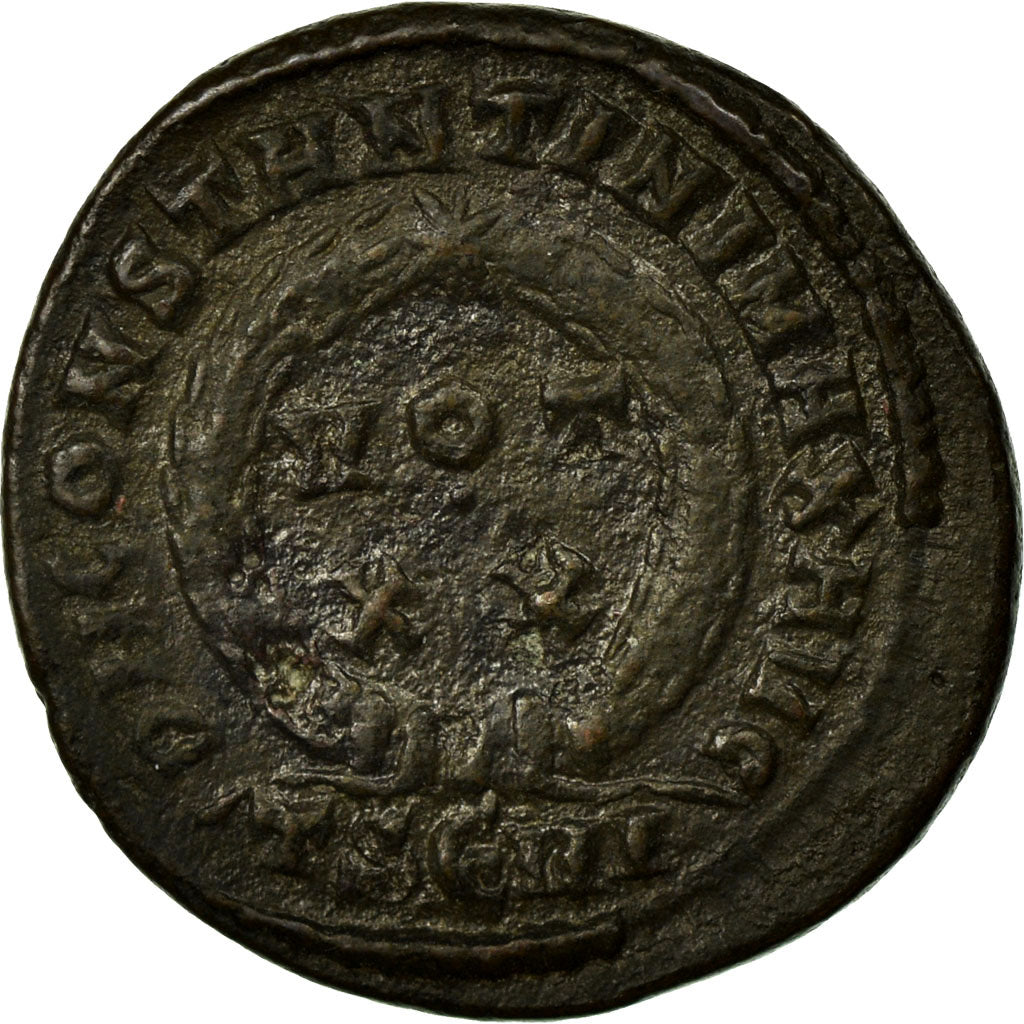 Constantine I, Nummus, Thessalonica, Bronze, AU(55-58), Cohen:123