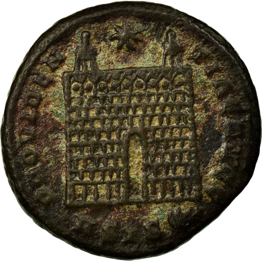Constantine I, Nummus, Siscia, Bronze, AU(55-58), Cohen:454