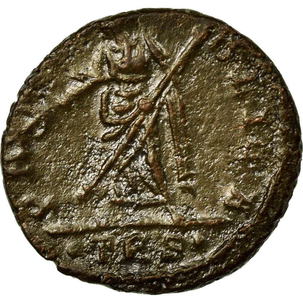 Helena, Nummus, Trier, Bronze, AU(55-58), Cohen:4