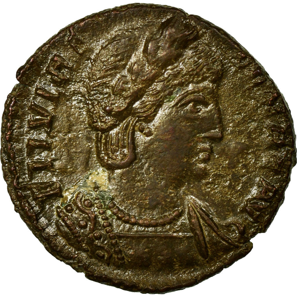 Helena, Nummus, Trier, Bronze, AU(55-58), Cohen:4