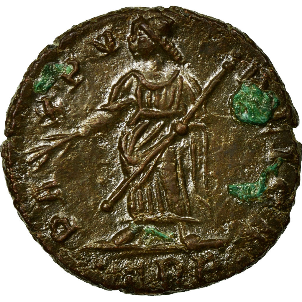 Helena, Nummus, Trier, Bronze, AU(55-58), Cohen:4