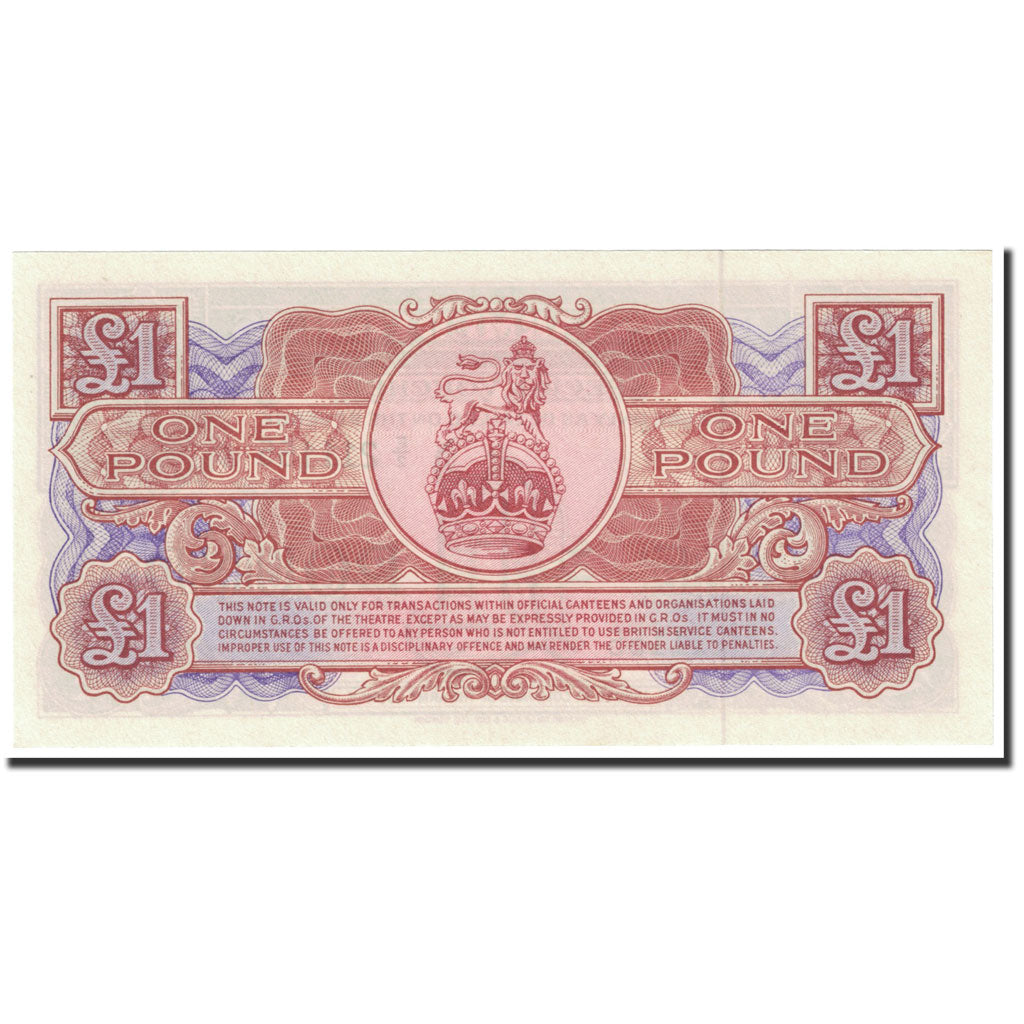 Banconote, Gran Bretagna, 1 Pound, 1956, KM:M29, Undated (1956), FDS
