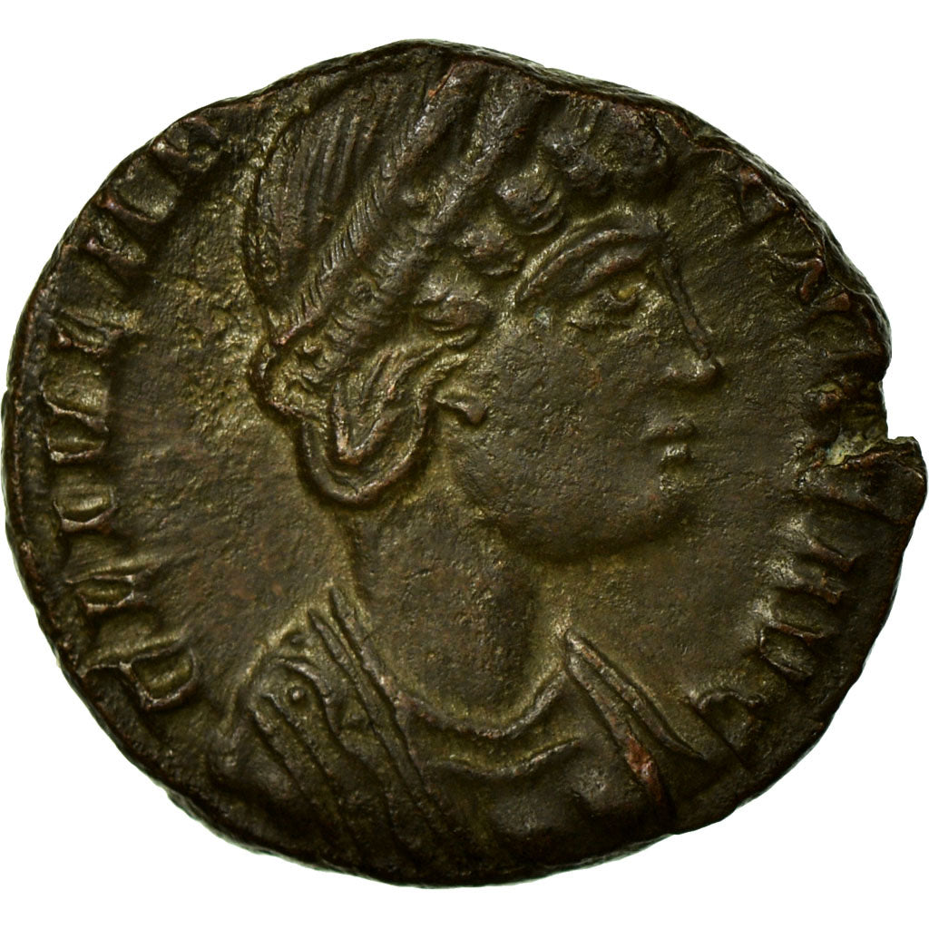 Helena, Nummus, Trier, Bronze, AU(55-58), Cohen:4