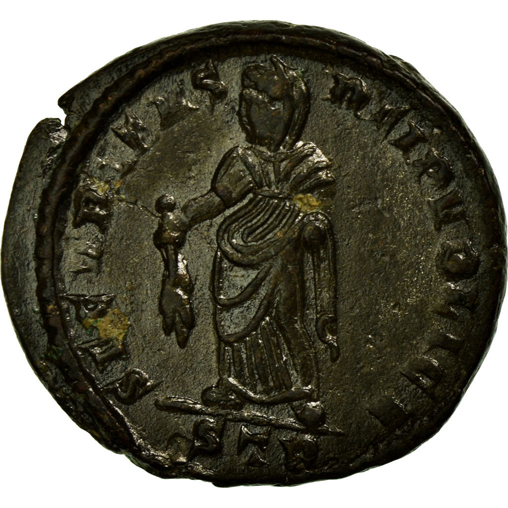 Helena, Nummus, Trier, Bronze, AU(50-53), Cohen:12