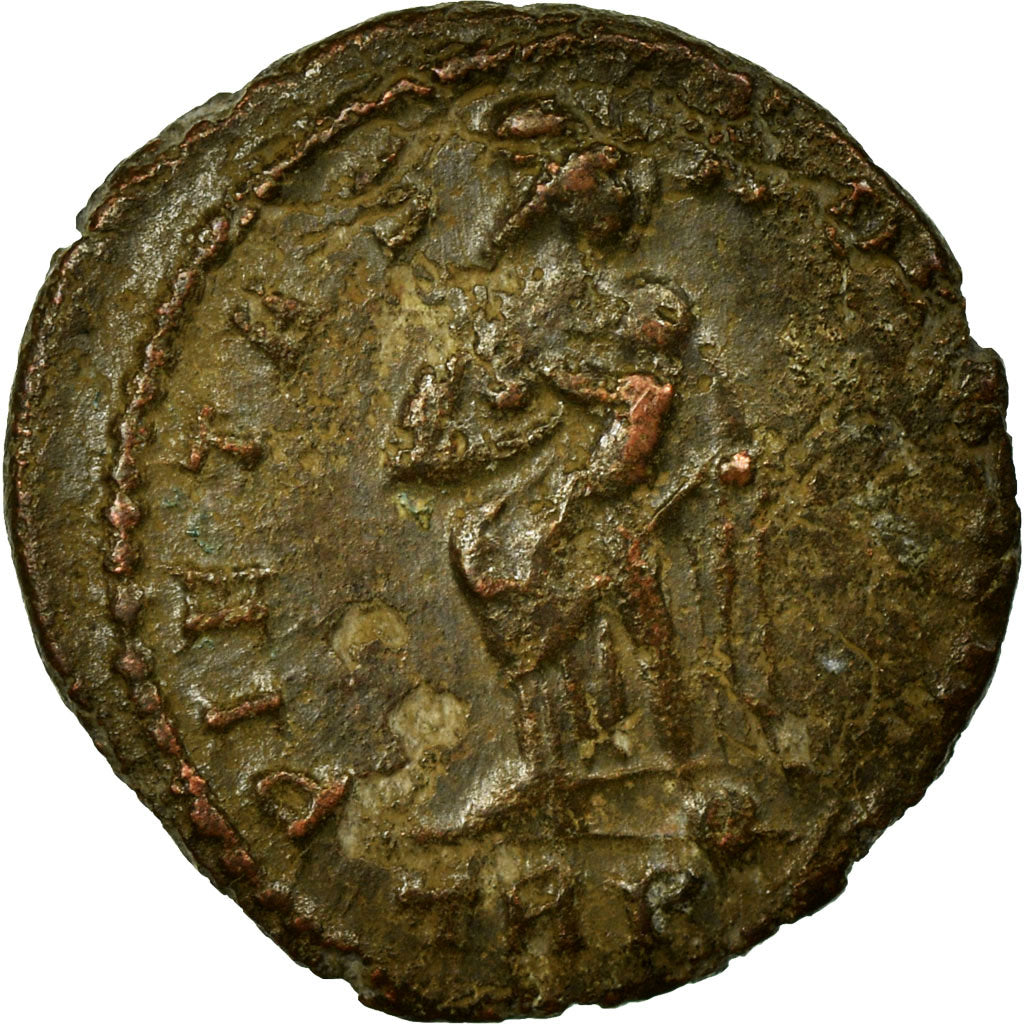 Theodora, Nummus, Trier, Bronze, VF(20-25), Cohen:4