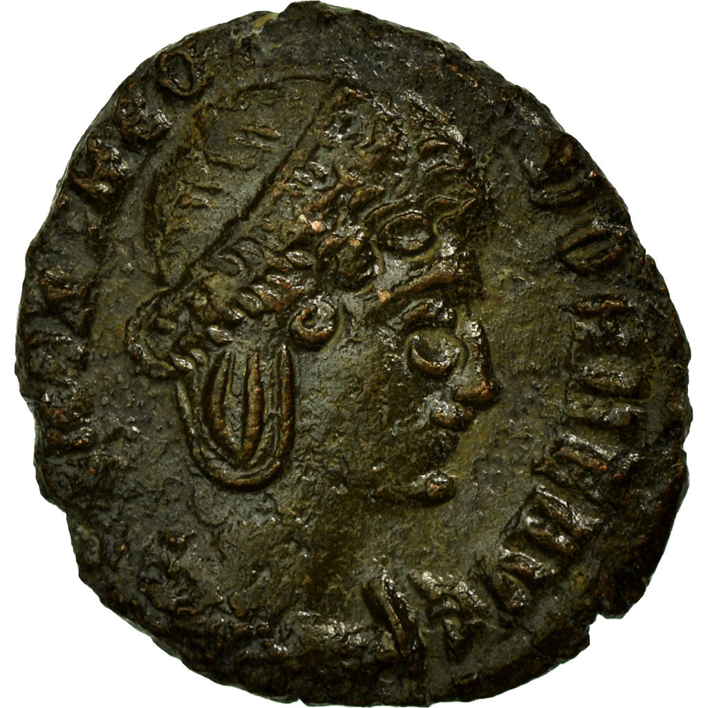 Theodora, Nummus, Trier, Bronze, AU(50-53), Cohen:4