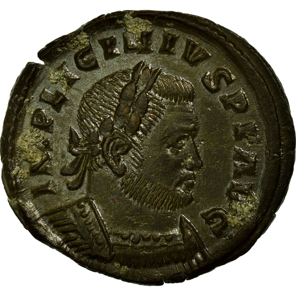 Licinius I, Nummus, London, Bronze, AU(55-58)