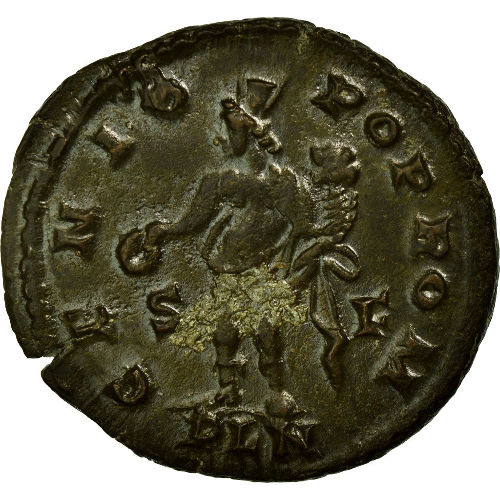 Licinius I, Nummus, London, Bronze, AU(55-58)