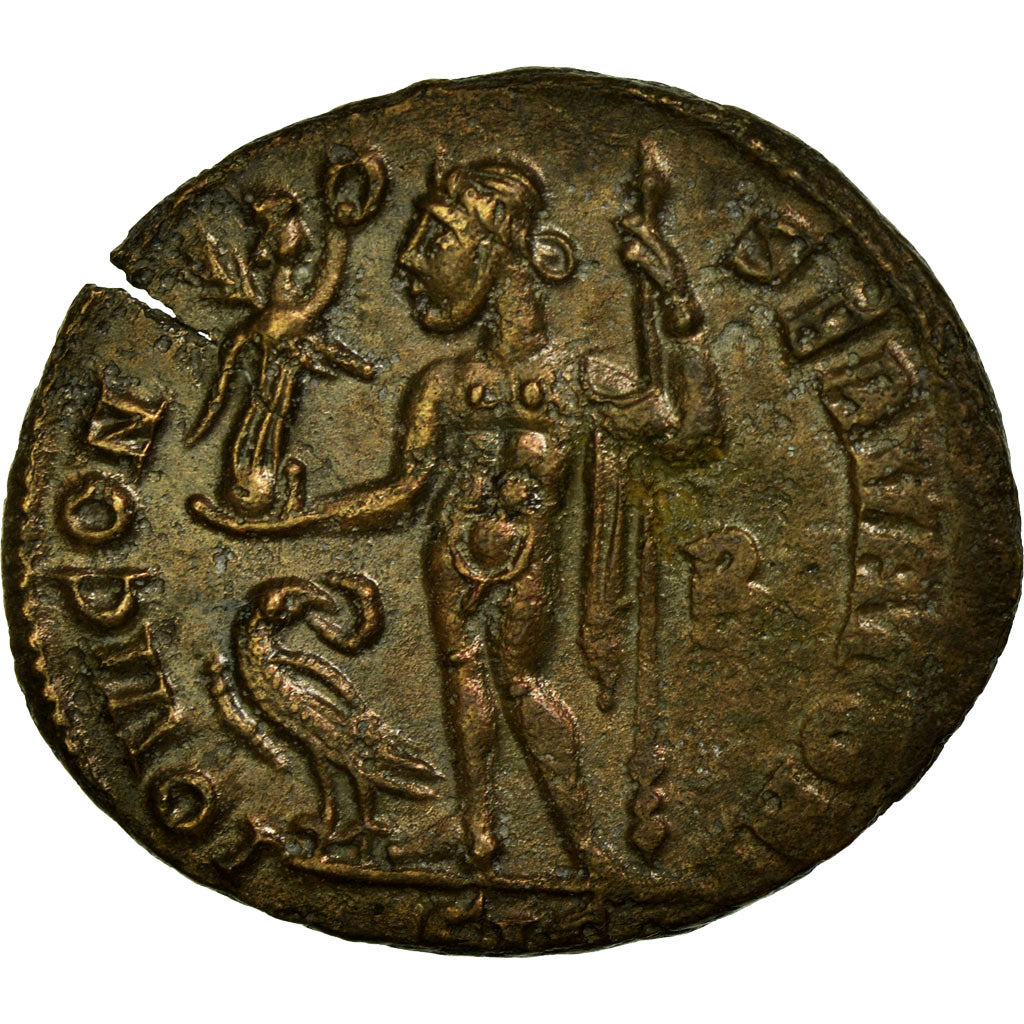 Licinius I, Nummus, Siscia, Bronze, AU(50-53), Cohen:66