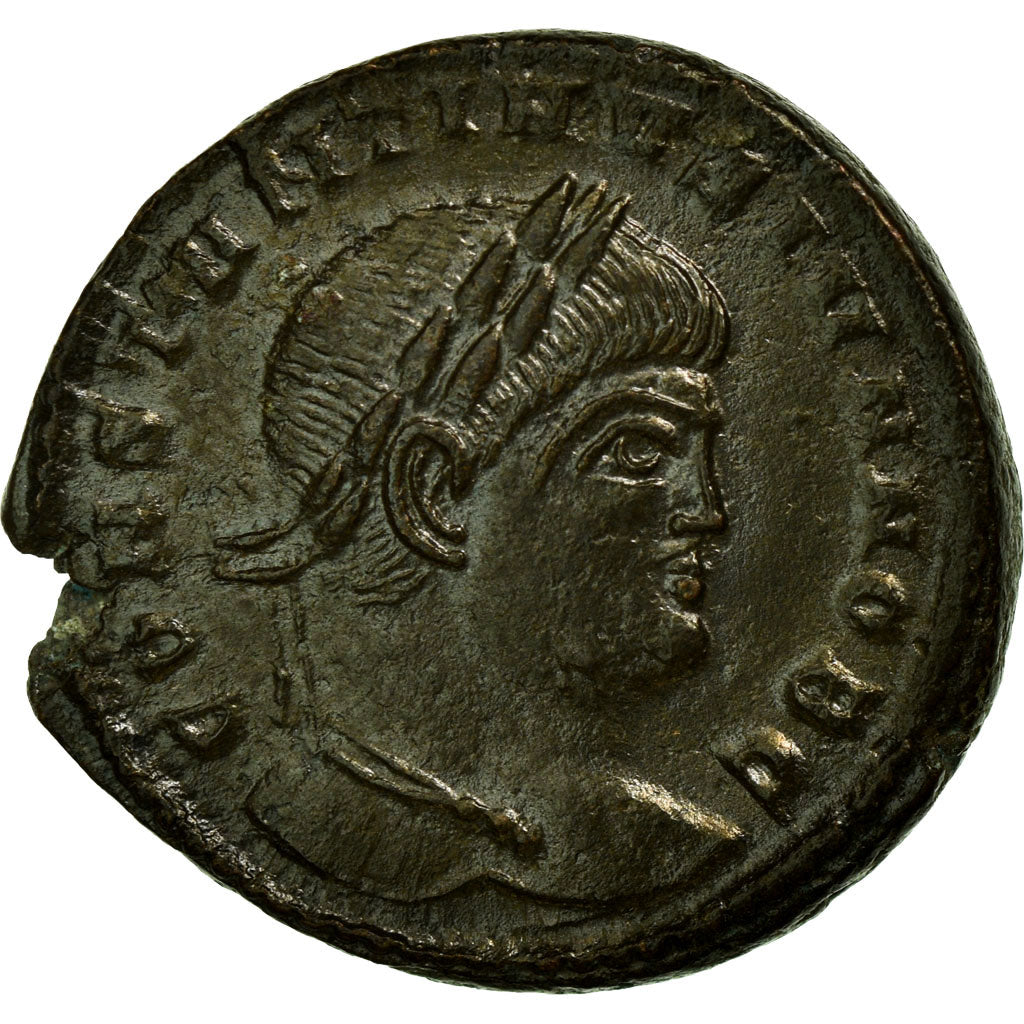 Constantine II, Nummus, Trier, Bronze, AU(55-58), Cohen:38