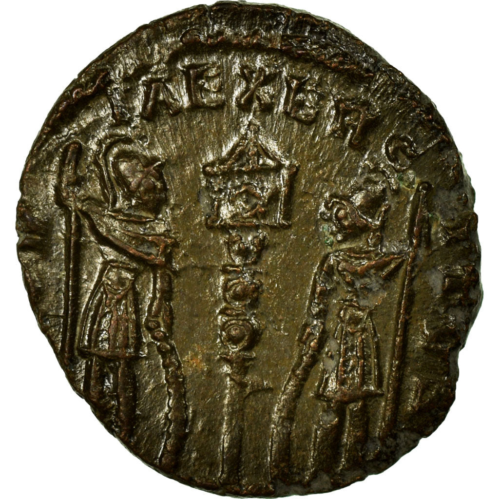 Constantine II, Nummus, Bronze, AU(50-53), Cohen:114