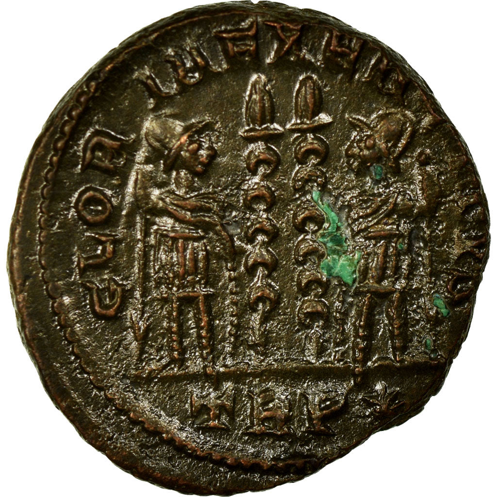 Constantine II, Nummus, Trier, Bronze, AU(50-53), Cohen:122