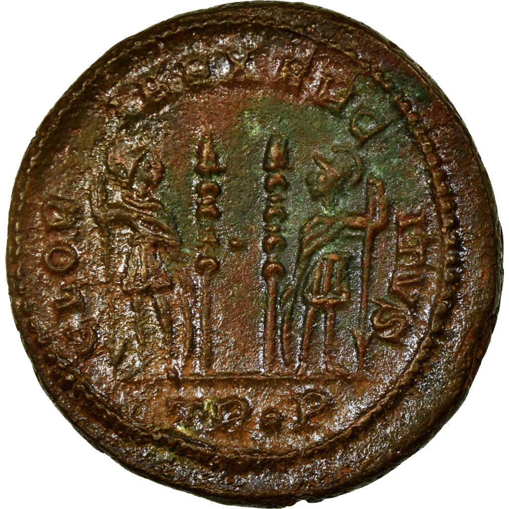 Constantine II, Nummus, Trier, Bronze, AU(50-53), Cohen:122
