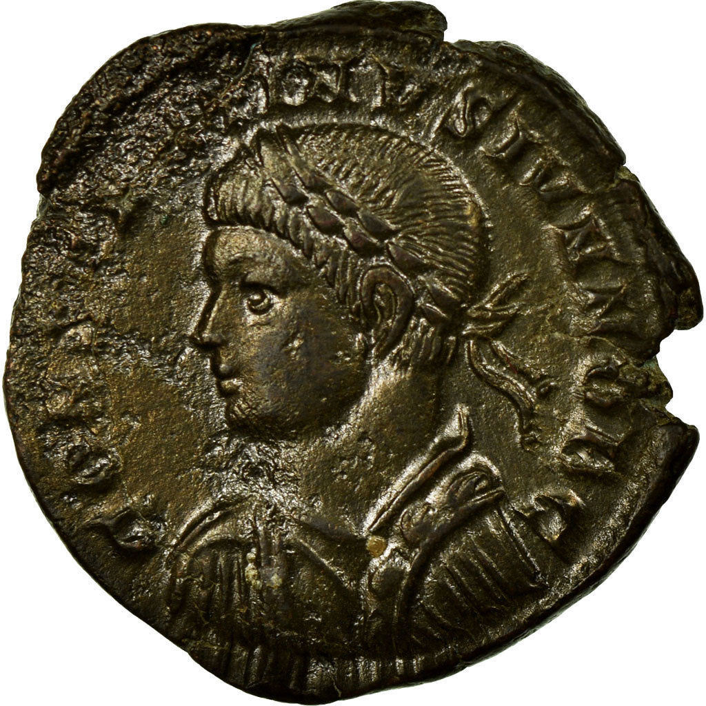 Constantine II, Nummus, Trier, Bronze, AU(50-53), Cohen:165