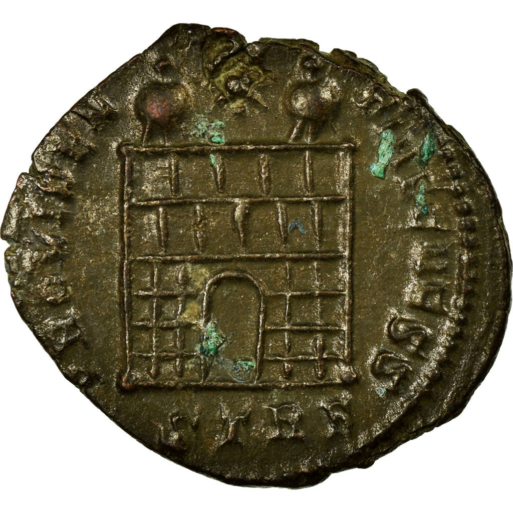 Constantine II, Nummus, Trier, Bronze, AU(55-58), Cohen:165