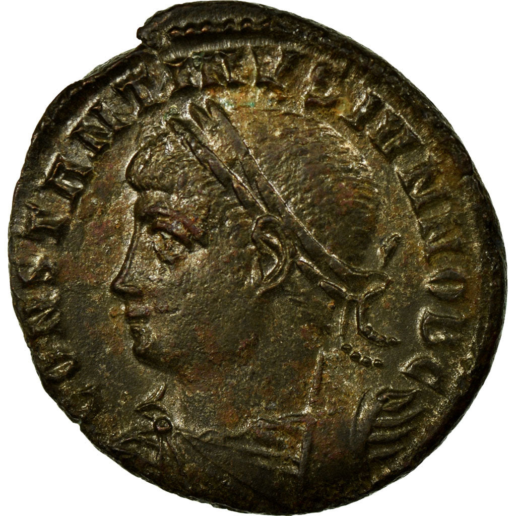 Constantine II, Nummus, Bronze, AU(50-53), Cohen:165
