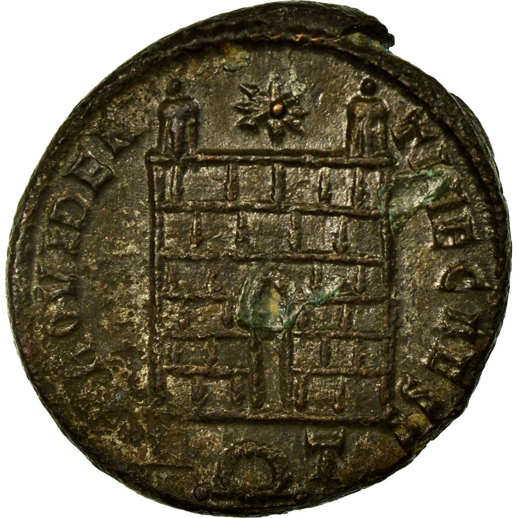 Constantine II, Nummus, Bronze, AU(50-53), Cohen:165