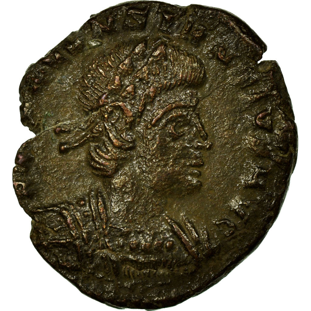 Constantius II, Nummus, Trier, Bronze, EF(40-45), Cohen:91