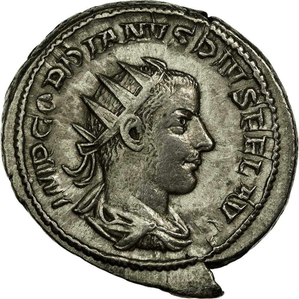 Gordian III, Antoninianus, Billon, AU(50-53), Cohen:261