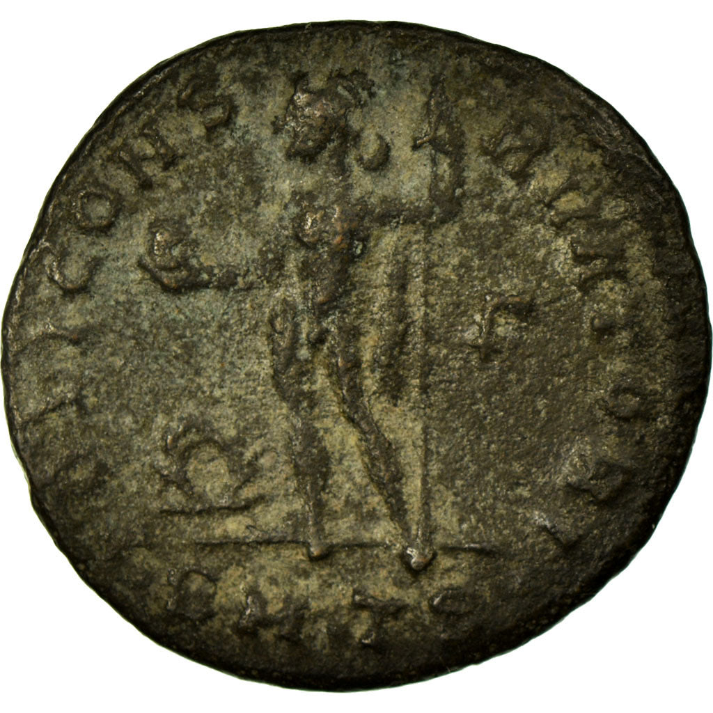 Maximinus II, Follis, Thessalonica, Copper, EF(40-45), Cohen:113