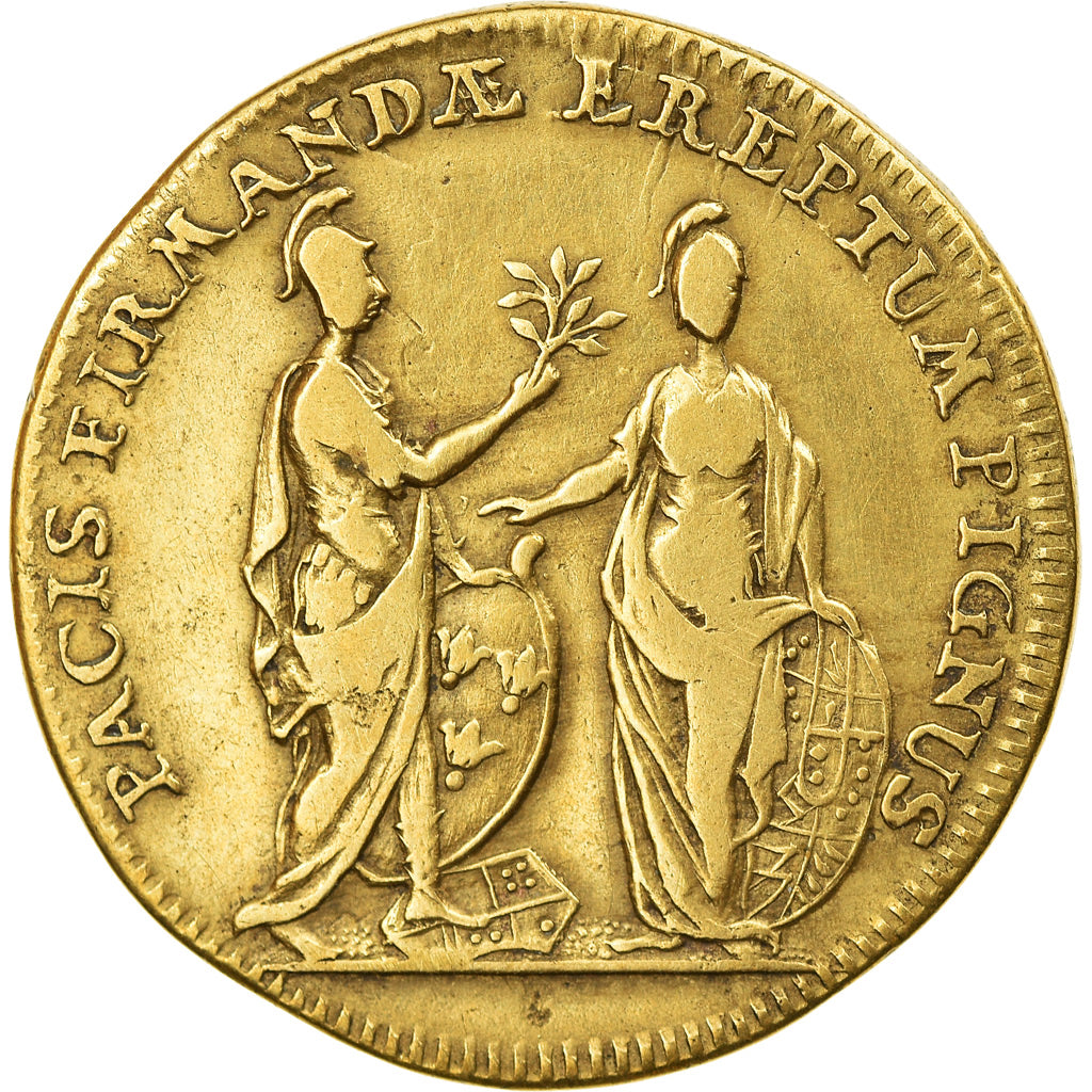France, Token, Louis XV, Prise de Fontarabie, EF(40-45), Copper, Feuardent:13223