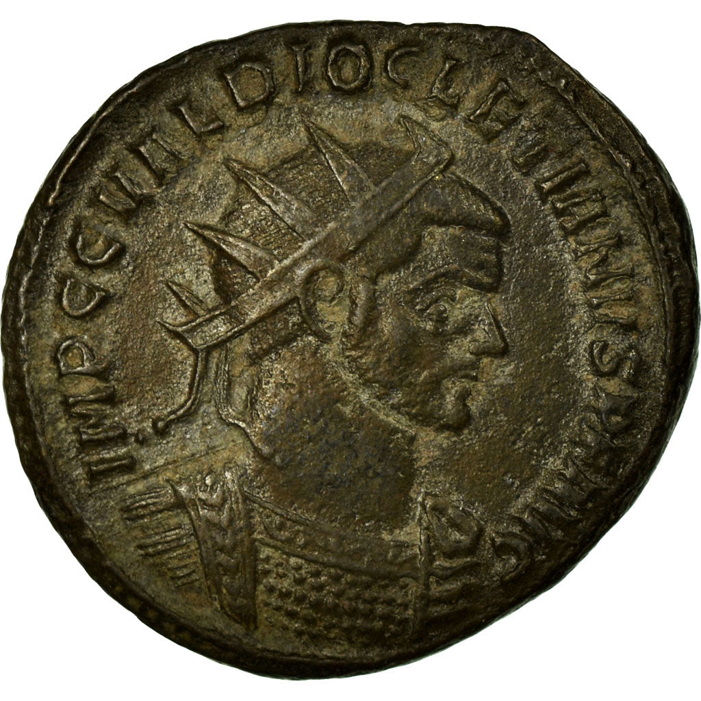 Diocletianus, Antoninianus, Ticinum, Billon, ZF+, Cohen:201