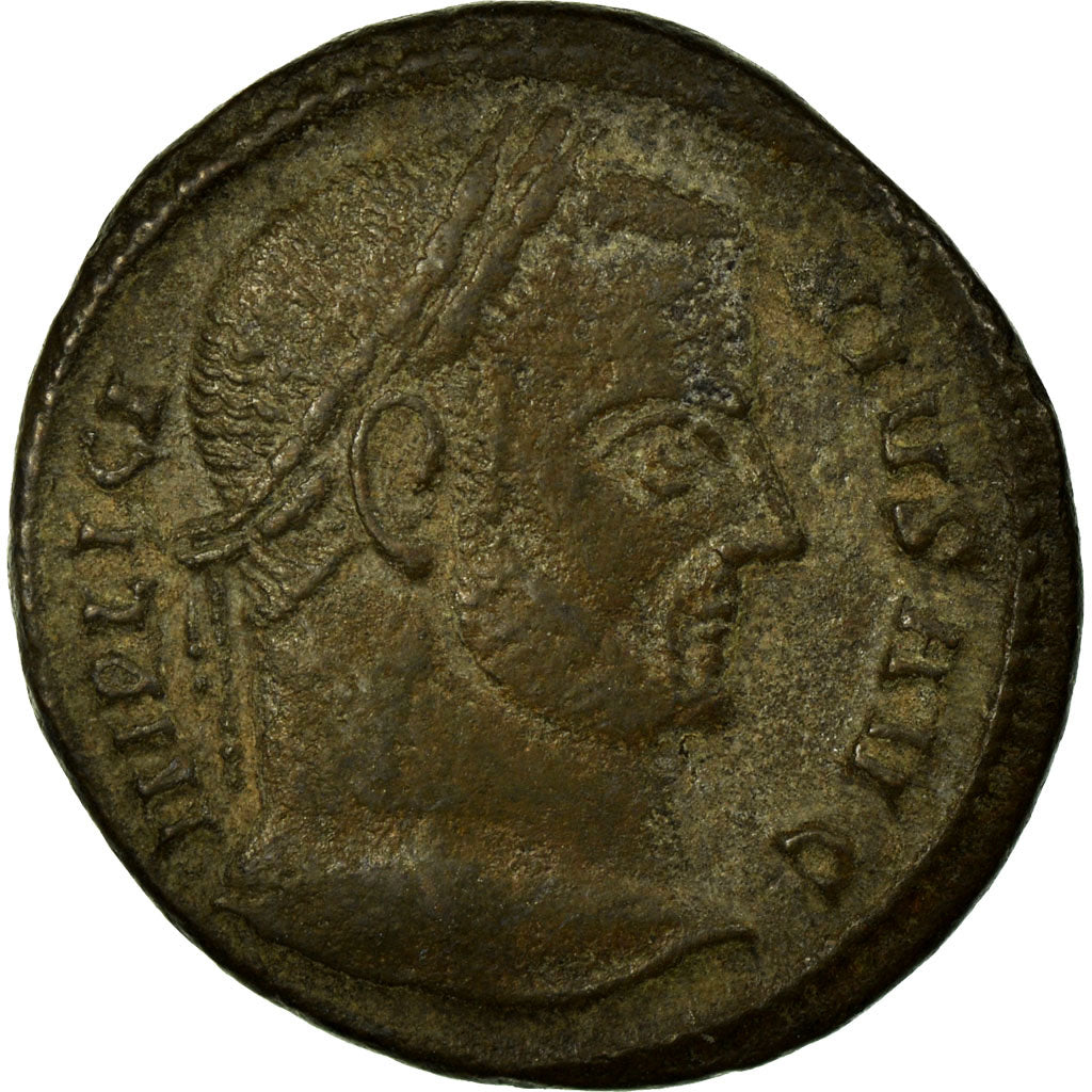 Licinius I, Nummus, 319, Siscia, Copper, AU(55-58), Cohen:170