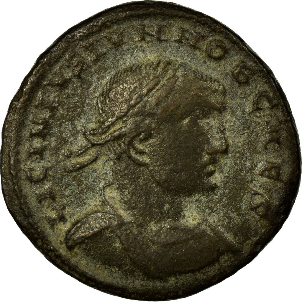 Licinius I, Nummus, Siscia, Copper, AU(55-58), Cohen:54