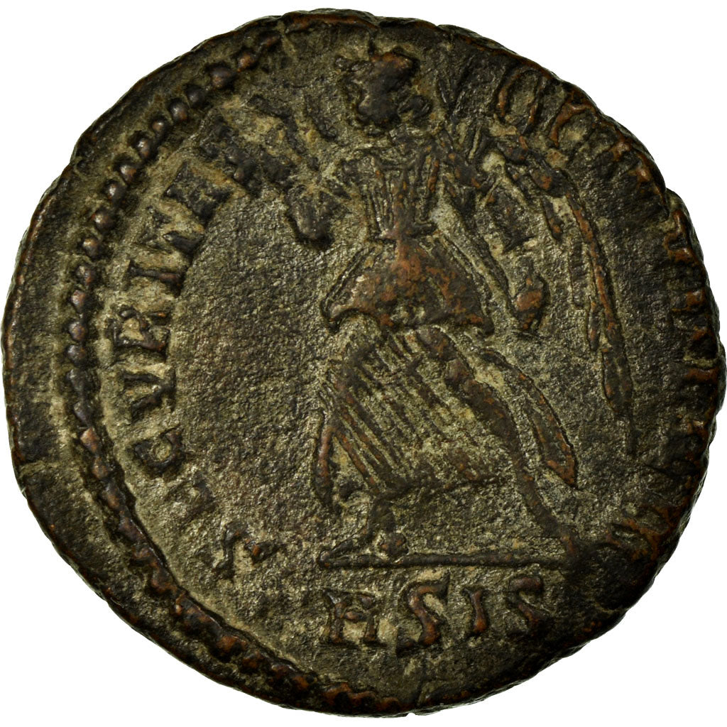 Valens, Nummus, Siscia, Copper, AU(55-58), Cohen:47