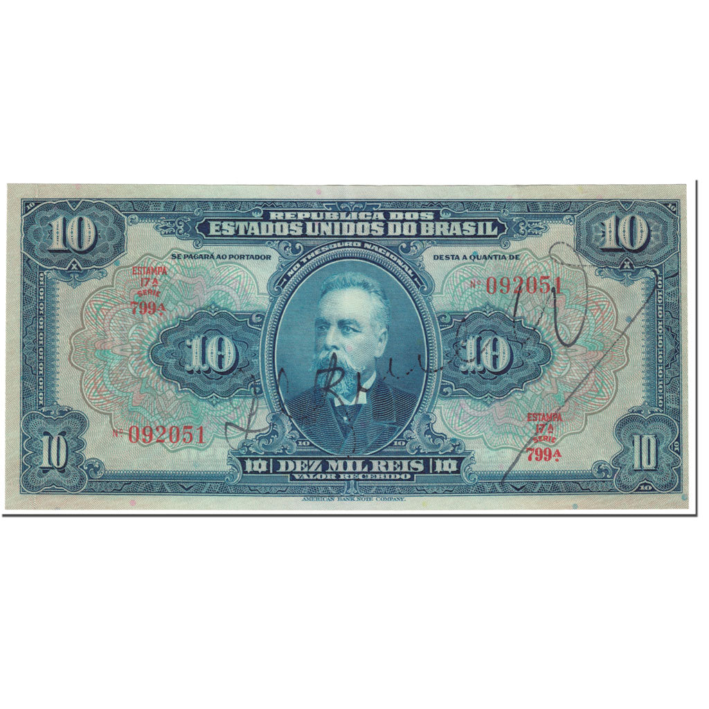 Brasile, 10 Mil Reis, Undated (1925), SPL
